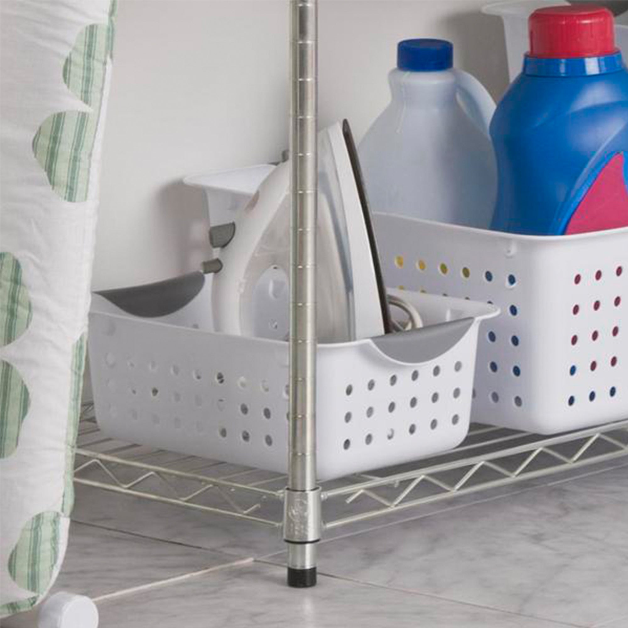 Sterilite Medium & Small Ultra Plastic Storage Bin Organizer Basket (12 Pack) - VMInnovations