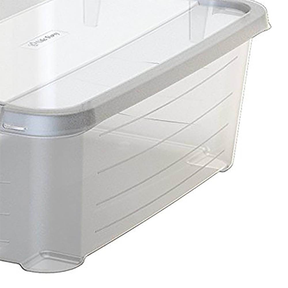 Life Story 14 Quart Clear Stackable Organization Storage Box Container (18 Pack) - VMInnovations