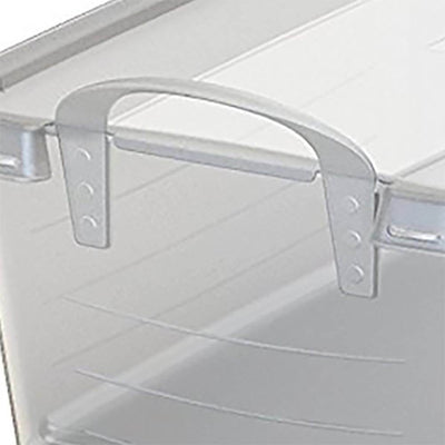 Life Story 14 Quart Clear Stackable Organization Storage Box Container (48 Pack)