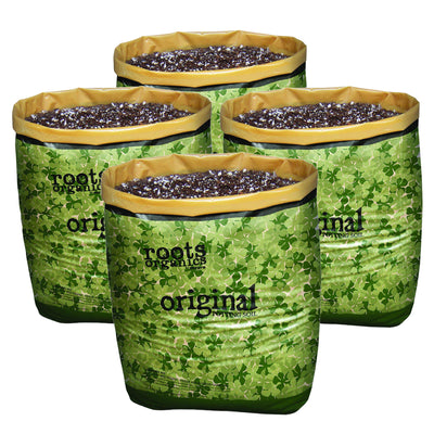 Roots Organics Hydroponic Gardening Coco Fiber Potting Soil, 1.5 cu ft (4 Pack) - VMInnovations