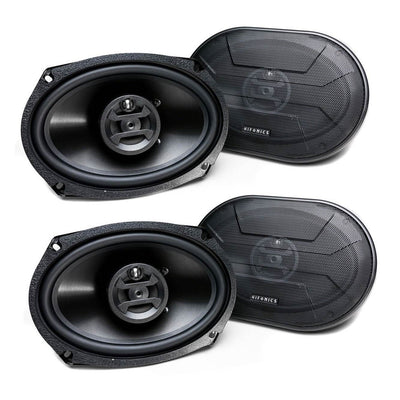 Hifonics Zeus 800 Watt 6 x 9 Inch 3 Way Car Audio Coaxial Speakers, 2 Pairs - VMInnovations