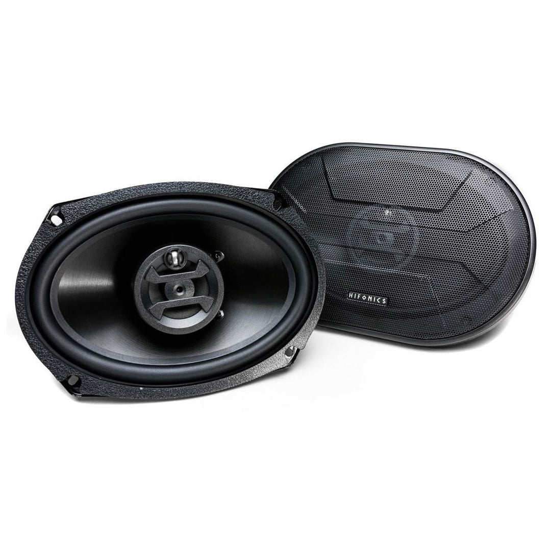 Hifonics Zeus 800 Watt 6 x 9 Inch 3 Way Car Audio Coaxial Speakers, 2 Pairs