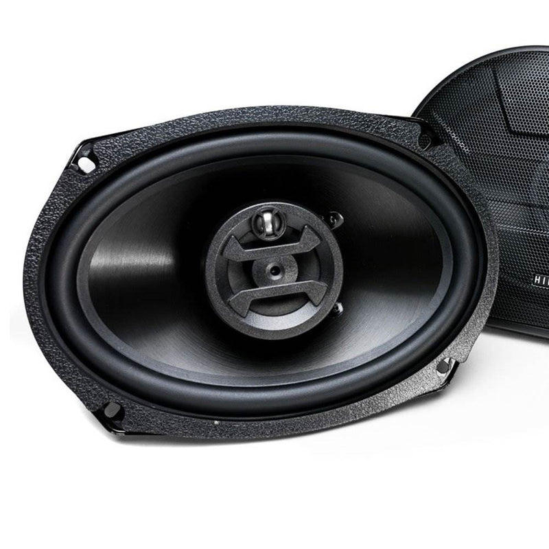 Hifonics Zeus 800 Watt 6 x 9 Inch 3 Way Car Audio Coaxial Speakers, 2 Pairs