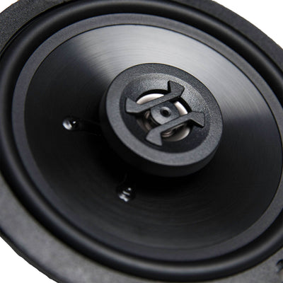 Hifonics Zeus ZS65CXS 6.5 Inch 3 Way 300W Shallow Coaxial Speakers, 2 Pack - VMInnovations