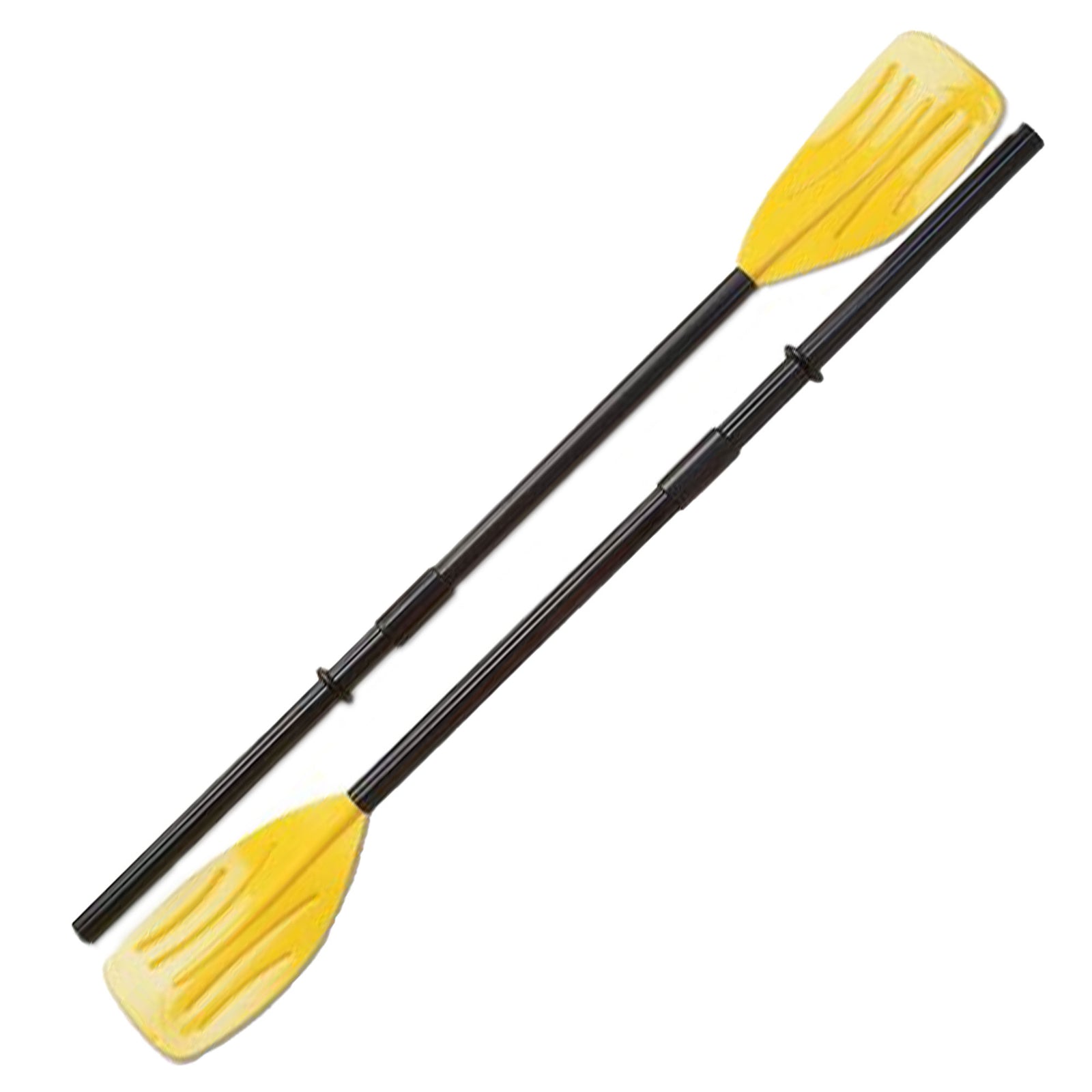 Intex Set of 48" Paddles Plastic Ribbed French Oars for Inflatable Boat (4 Pack) - VMInnovations