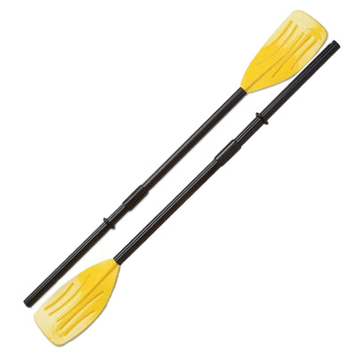 Intex Set of 48" Paddles Plastic Ribbed French Oars for Inflatable Boat (4 Pack) - VMInnovations