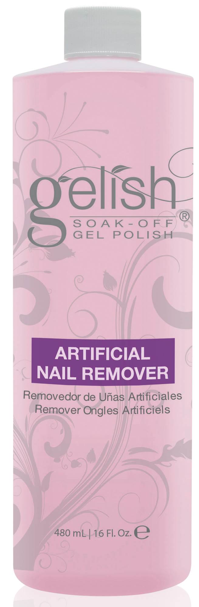 NEW Gelish Artificial Refill Soak Off Gel Nail Polish Remover 480mL (2 Pack) - VMInnovations