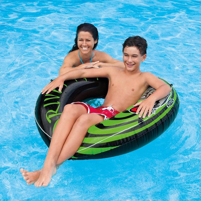 Intex River Rat 48-Inch Inflatable Tube Raft For Lake, Pool, or River (5 Pack)