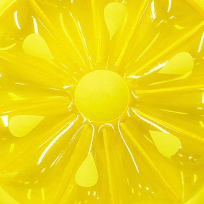 Swimline 60-Inch Inflatable Heavy-Duty Swimming Pool Lemon Slice Float (2 Pack)
