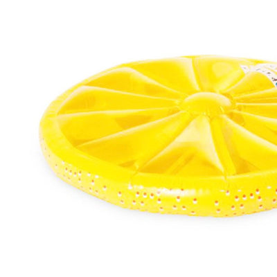 Swimline 60-Inch Inflatable Heavy-Duty Swimming Pool Lemon Slice Float (2 Pack)