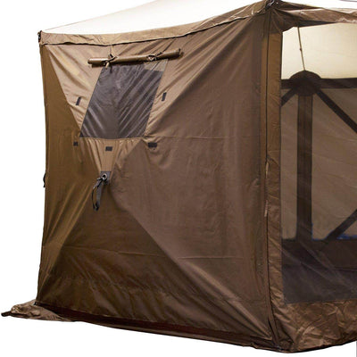 Clam Quick Set Escape Portable Outdoor Canopy (2 Pack) + Wind and Sun Panels