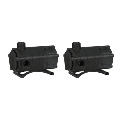 Little Giant 5/8 HP 4280 GPH Dual Discharge Waterfall Pump w/ 16' Cord (2 Pack)
