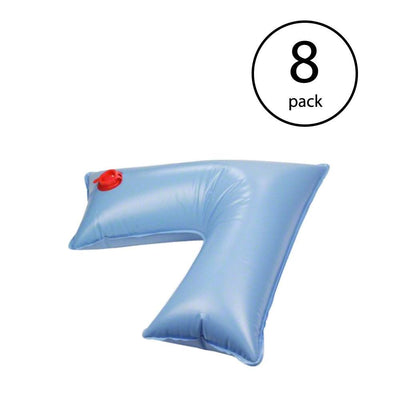Swimline ACC22 2 x 2 Ft Corner Water Tube Winterizing Pool Cover Weight (8 Pack)