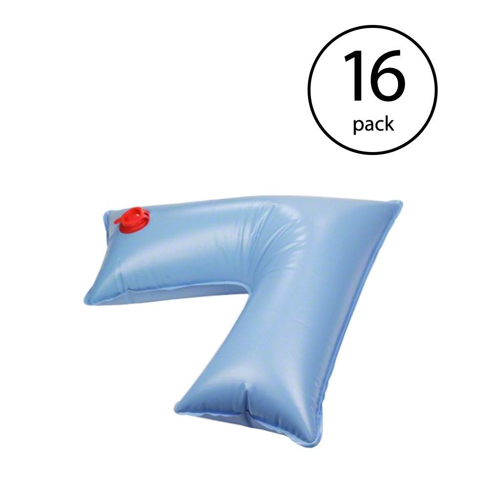 Swimline ACC22 2' x 2' Corner Water Tube Winterizing Pool Cover Weight (16 Pack)