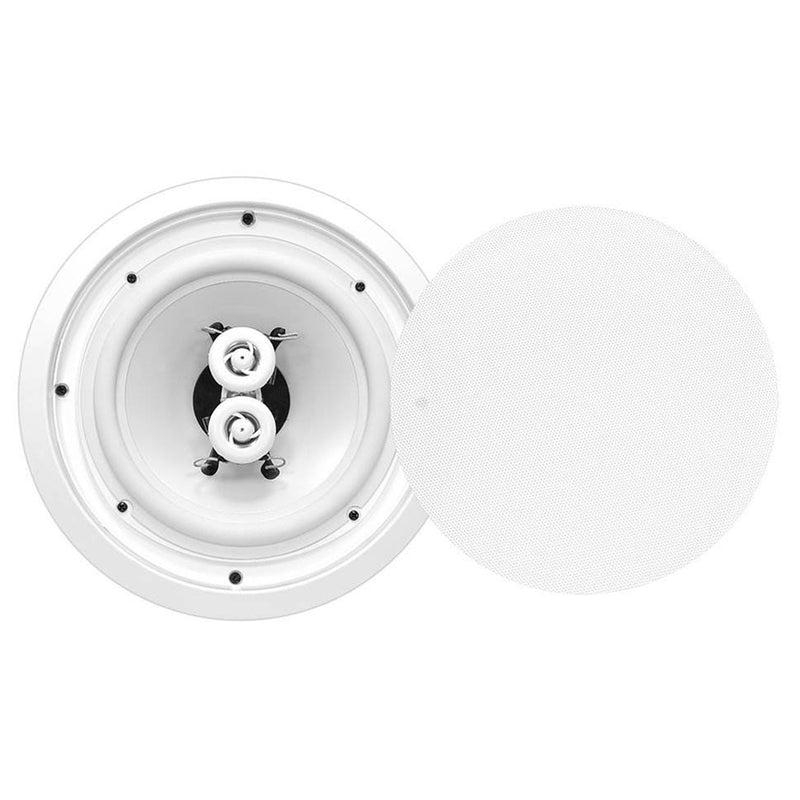 Pyle 6.5 Inch 300W Home Audio In-Ceiling or Outdoor Speaker Waterproof (2 Pack)