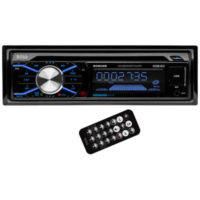 BOSS Audio Single-DIN Bluetooth Stereo/CD/MP3 Media Player w/Remote (3 Pack)