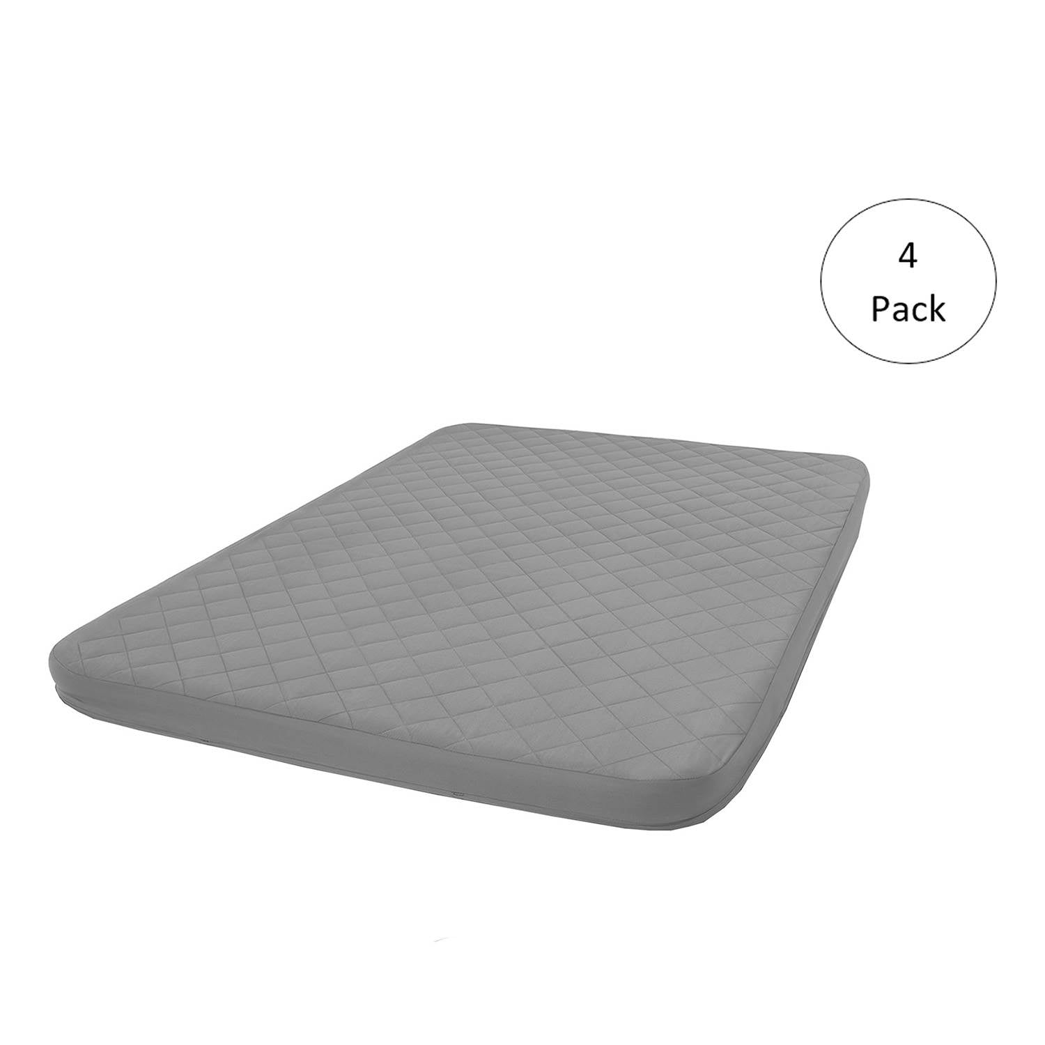 Intex Queen Quilted Cover for Air Mattress up to 22" Tall (Cover Only) (4 Pack)