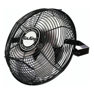 Air King 14" 1/20 HP 3-Speed Enclosed Pivoting Head Multi-Mount Fan (3 Pack)
