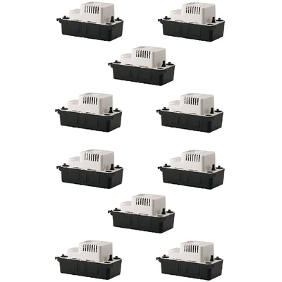 Little Giant 1/30 HP 1/2 ABS Gallon Tank Condensate Removal Pump (10 Pack)