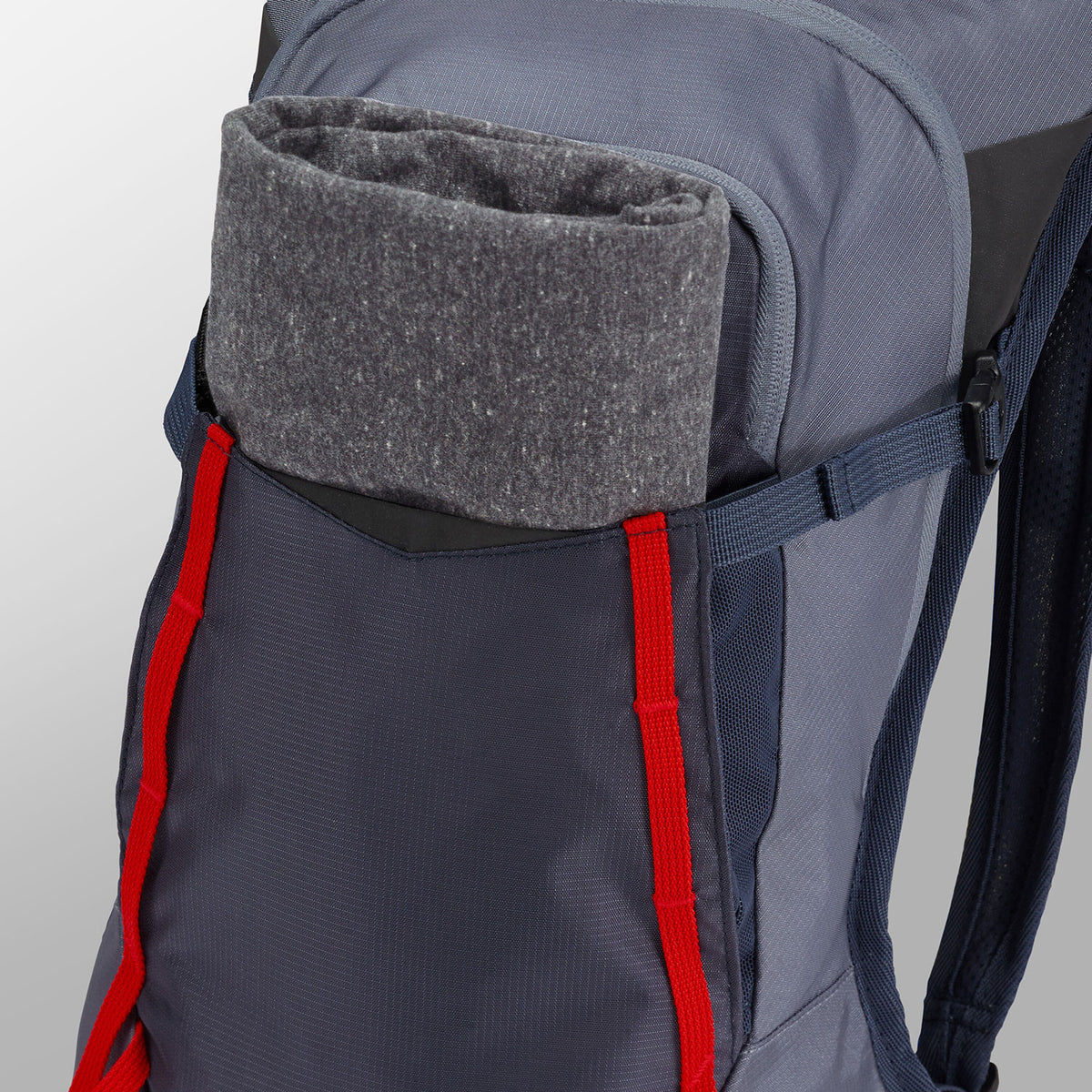 High Sierra Hydrahike 2.0 8L Hydration Water Backpack for Hiking, Gray & Red