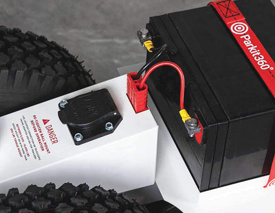 Parkit360 Battery Powered Trailer Jack Utility Dolly for Easy Pulling(For Parts)