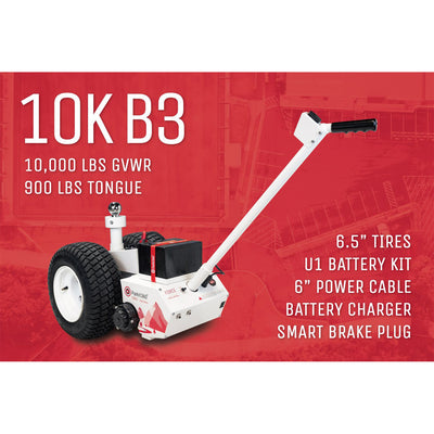 Parkit360 Battery Powered Trailer Jack Utility Dolly for Easy Pulling (Used)