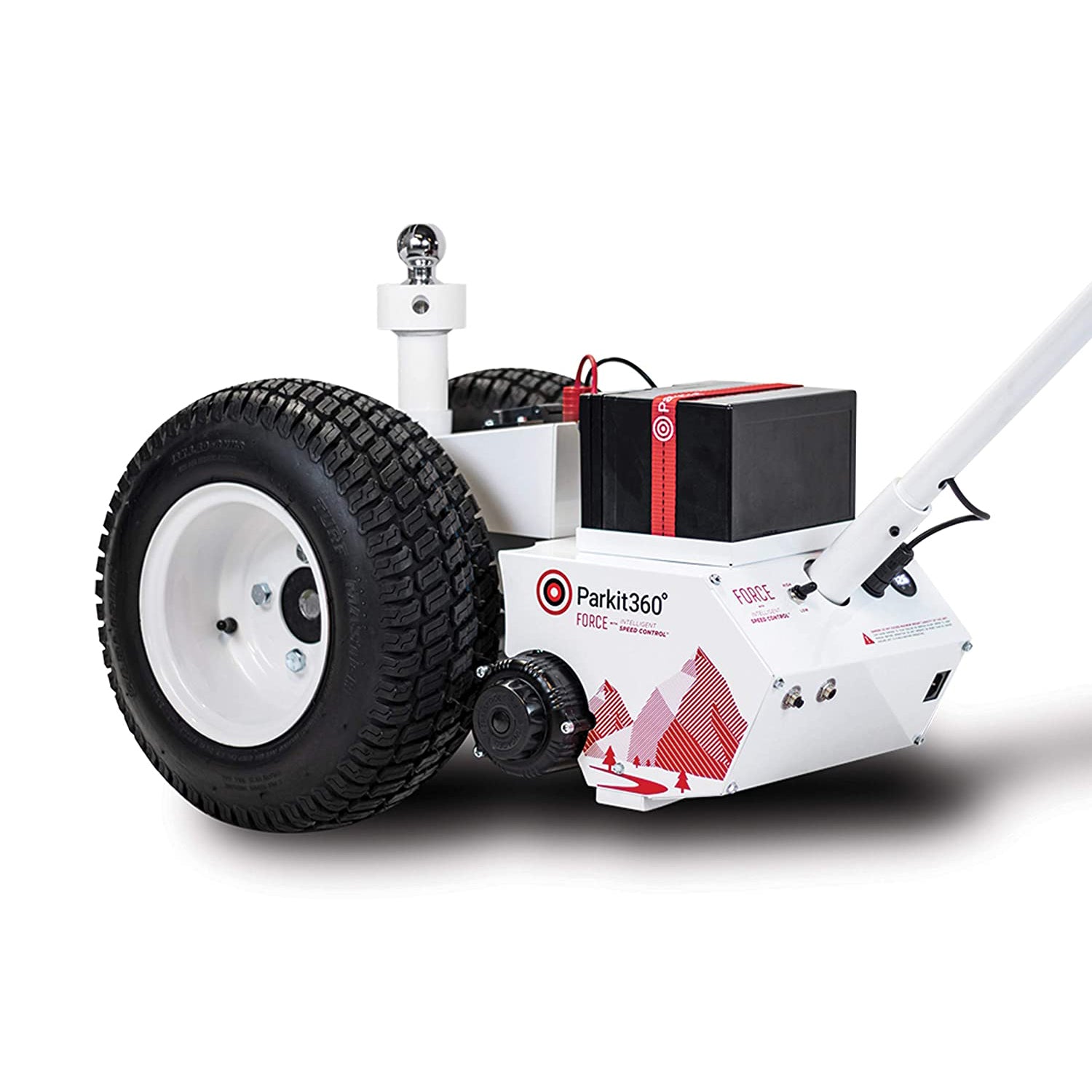 Parkit360 Battery Powered Trailer Jack Utility Dolly for Easy Pulling (Open Box)