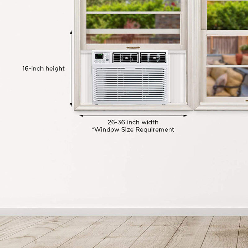TCL 10,000 BTU 3 Fan Speed 8 Directional Cooling Window Air Conditioner(Damaged)