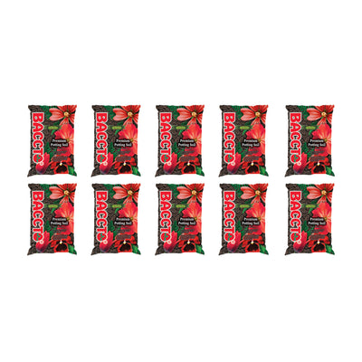 Michigan Peat Baccto All Purpose Potting Soil with Perlite, 25lbs (10 Pack)