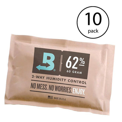 Boveda 67g Humidity Control Pack, 62% RH 2-Way Herbal Preservative (10 Pack)