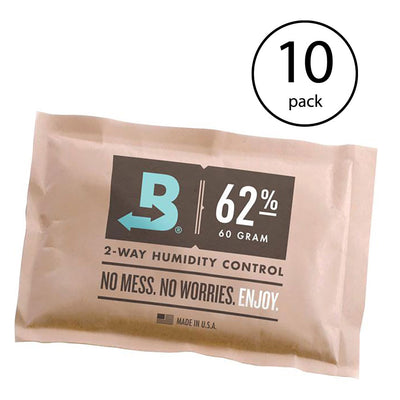 Boveda 67g Humidity Control Pack, 62% RH 2-Way Herbal Preservative (10 Pack) - VMInnovations