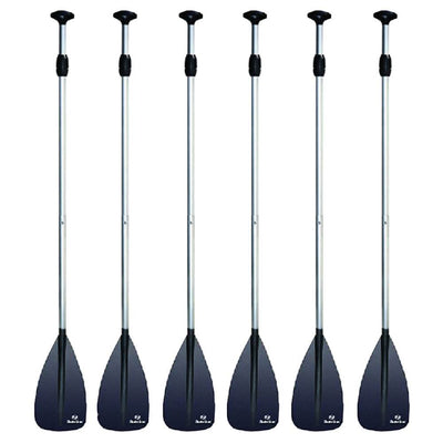 Swimline Solstice 35000 3-Piece Aluminum Adjustable Stand-Up Paddle SUP (6 Pack)