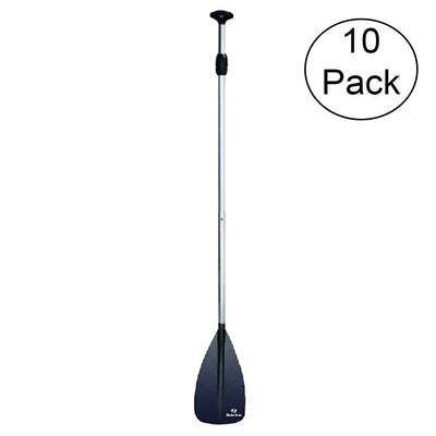 Swimline Solstice 35000 3-Piece Aluminum Adjustable Stand-Up Paddle (10 Pack)