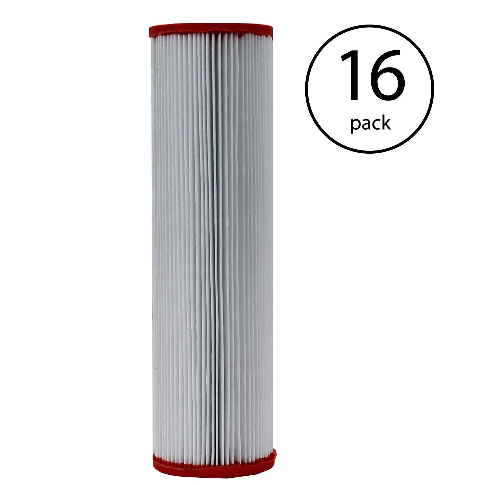 Unicel T-380 T-380R Harmsco Replacement Swimming Pool Cartridge Filter (16 Pack)