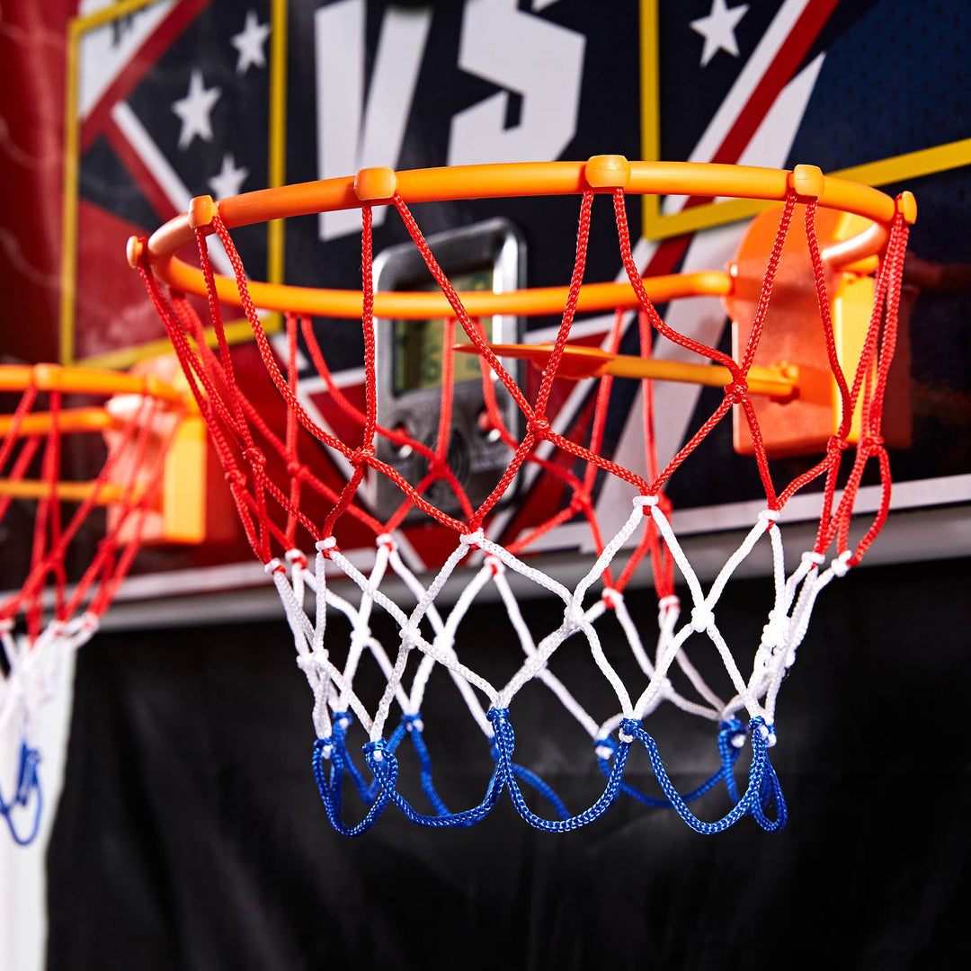 Lancaster 2 Player Junior Arcade Basketball Dual Hoop Game (Open Box) (2 Pack)
