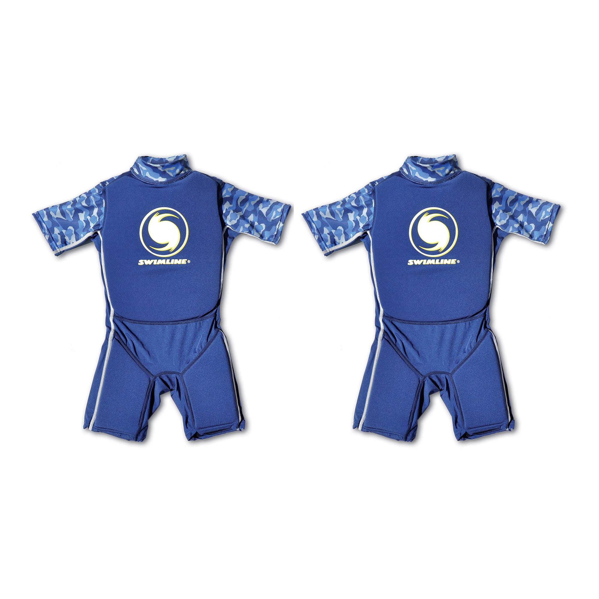 Swimline Lycra Boy's Floating Swim Trainer Wet Suit Life Vest Medium (2 Pack)