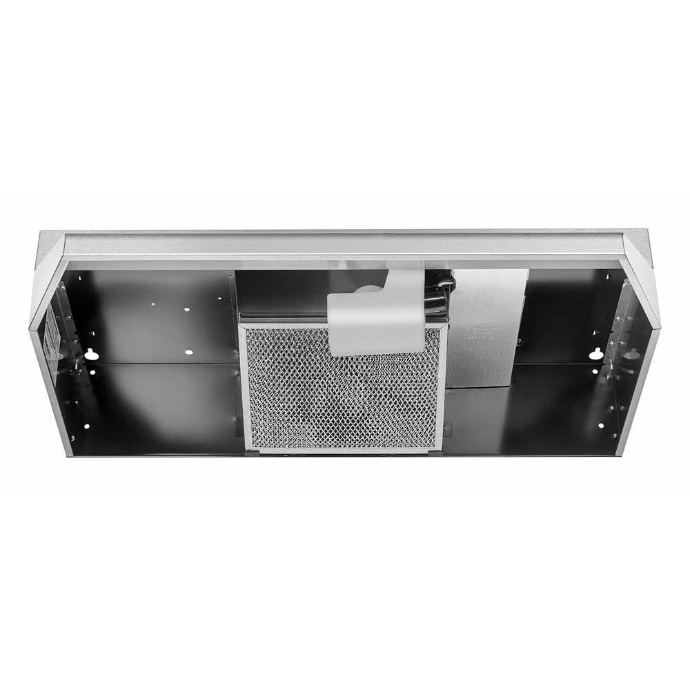 Broan 30 Inch Stainless Steel ADA Capable Non Ducted Under Cabinet Range Hood - VMInnovations