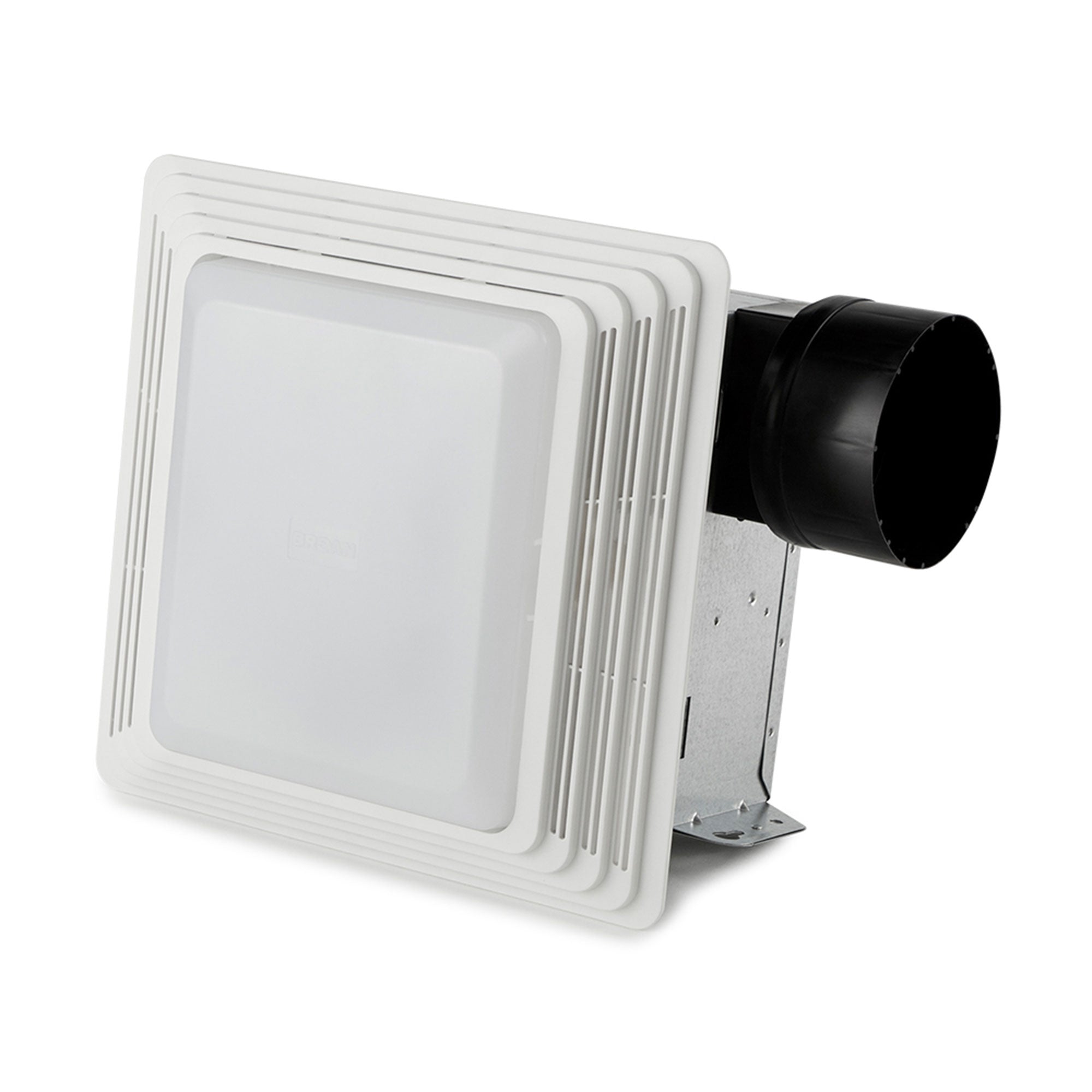 Broan 80CFM 2.5 Sones Heavy Duty Ventilation Fan/Light, Bulb Not Included (Used) - VMInnovations
