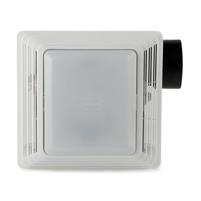 Broan 80CFM 2.5 Sones Heavy Duty Ventilation Fan/Light, Bulb Not Included (Used) - VMInnovations