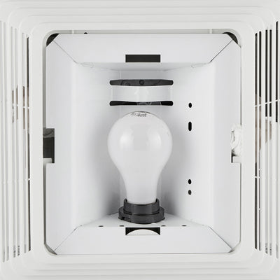 Broan 80CFM 2.5 Sones Heavy Duty Ventilation Fan/Light, Bulb Not Included (Used) - VMInnovations