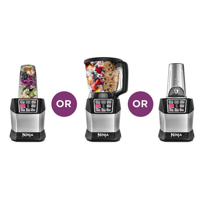 Nutri Ninja 1200W Auto-iQ Compact Mixing System(Certified Refurbished)(Open Box)