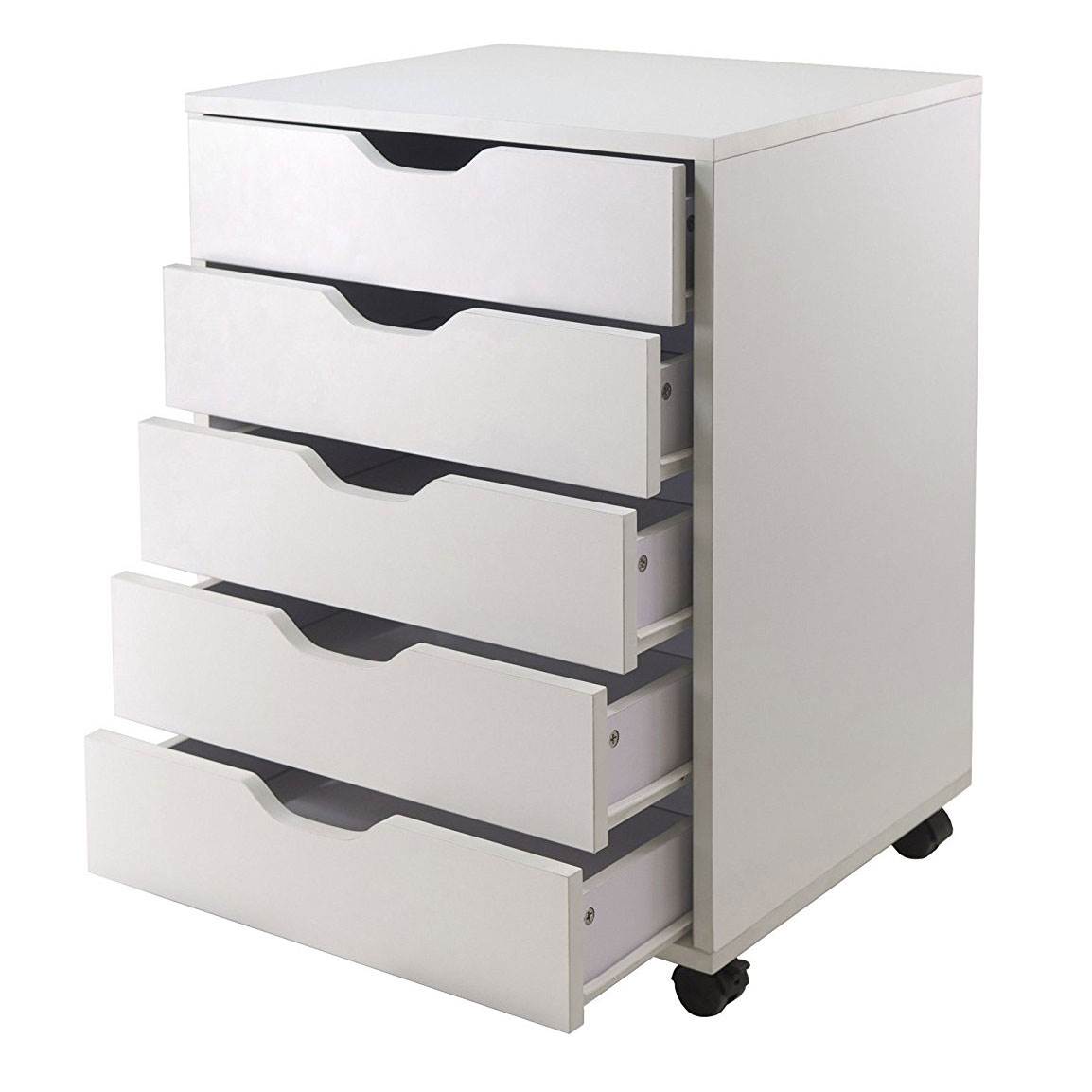 Winsome Halifax Storage and Organization Cabinet, White (Open Box)