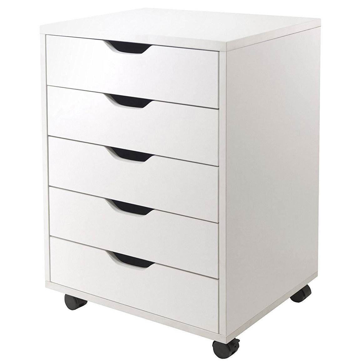 Winsome Halifax Storage and Organization Cabinet, White (Open Box)