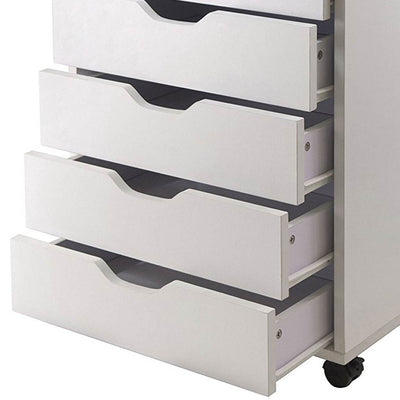Winsome Halifax Storage and Organization Cabinet, White (Open Box)