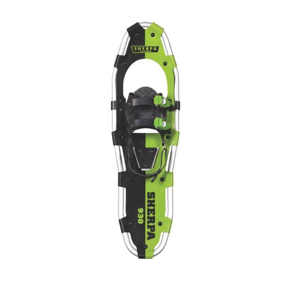 Yukon Charlie's Sherpa 9" x 30" Hiking Snowshoe Kit w/ Poles & Bag, Green (Used)