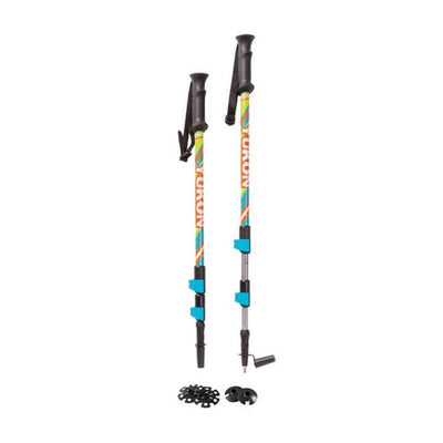 Yukon Charlie's Sno Bash Kids Hiking Aluminum Snowshoe Kit w/ Poles & Bag (Used)