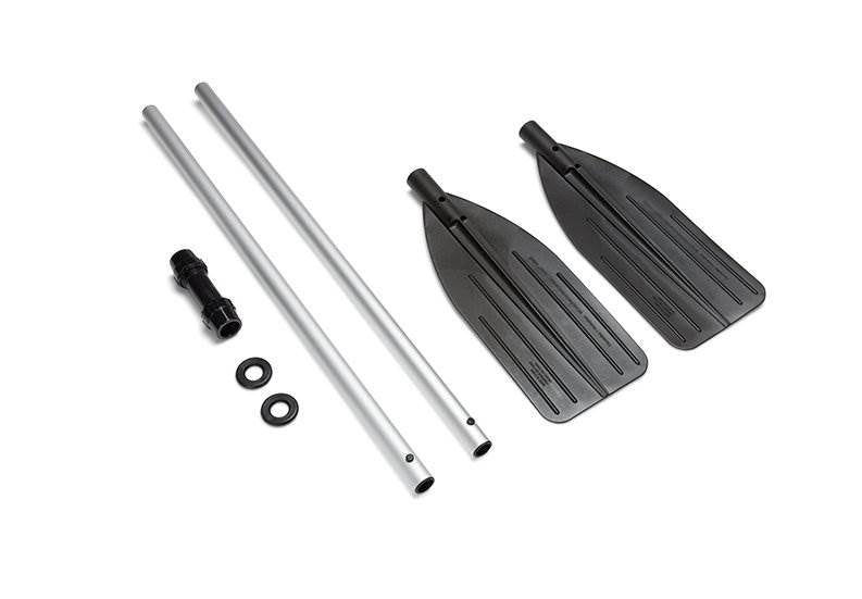Intex Pair of Dual Purpose 48-96" Kayak Paddles & Inflatable Boat Oars (3 Pack)