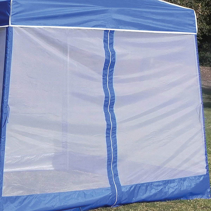 Z-Shade 10 Ft Angled Leg Screenroom Patio Shelter (Canopy Not Included) (2 Pack) - VMInnovations