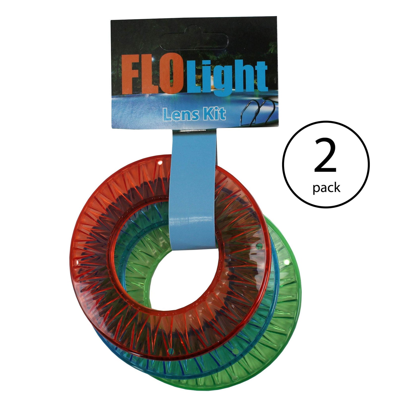 Colored Lens Kit FLOlight Jetlight Swimming Pool Wireless Return Light (6 Pack) - VMInnovations