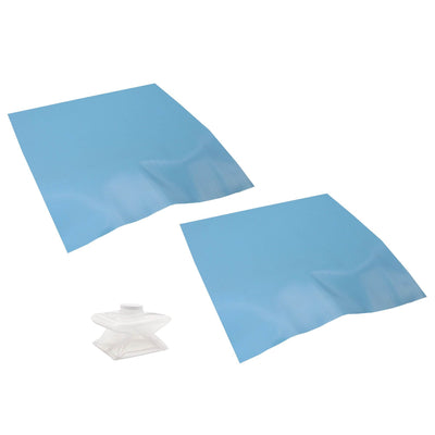 Swimline Hydrotools 87956 Swimming Pool Ladder Pad Mat Liner (2 Pack) + Anchor